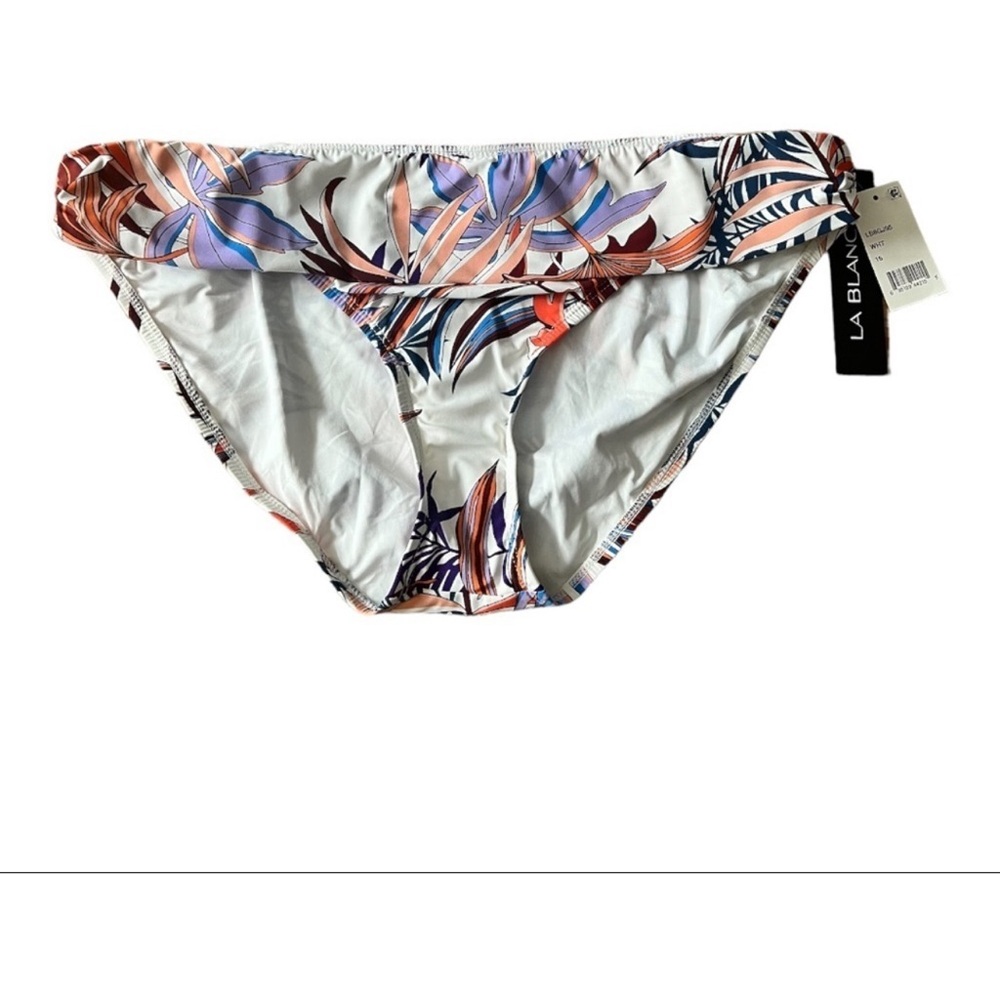 La Blanca Multicolor Bikini Bottom 16 worn once